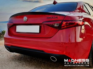 Alfa Romeo Giulia Trunk Spoiler - Carbon Fiber - Stile Italia